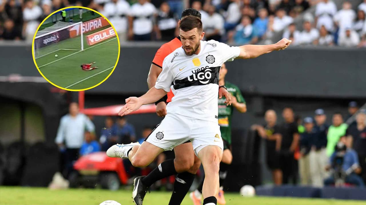 Tim Payne debuta en Sudamérica y anota este golazo con el Olimpia
