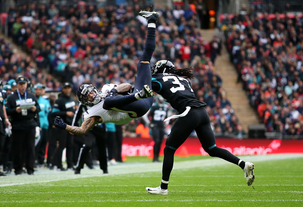 Houston Texans
<b> 26-3</b> Jacksonville Jaguars | Los Texans llegaron a seis triunfos y se afianzan en el liderato de la división sur de la AFC con marca de 6-3.