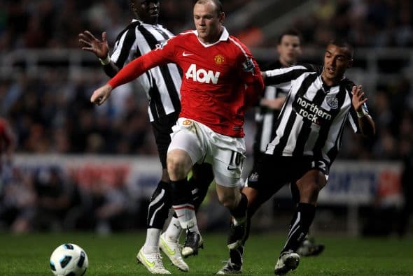 Wayne Rooney fue el conductor de cada ataque de los 'Red Devils'.