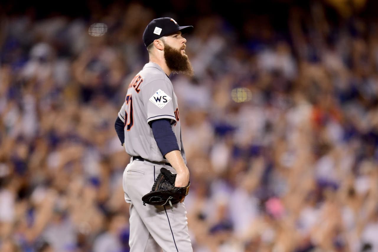 Keuchel mantuvo el partido empatado a 1-1 hasta la parte baja de la sexta entrada.