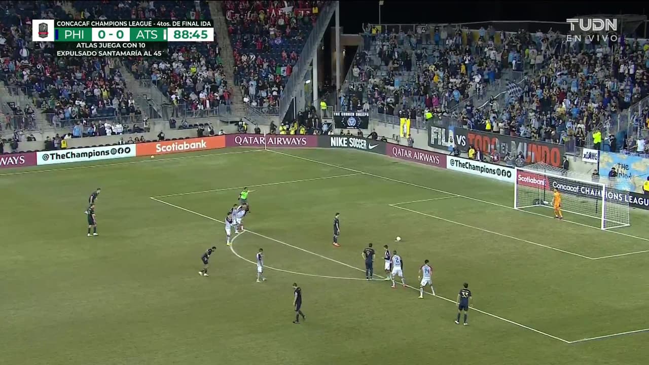 ¡GOL!  anota para Philadelphia Union. Dániel Gazdag