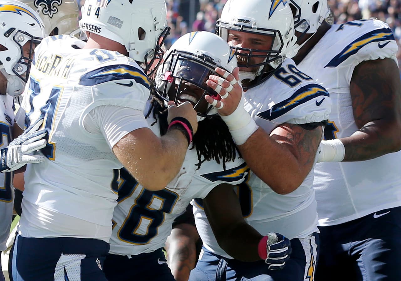 Los Chargers y los Saints tuvieron un duelo muy reñido que al final de llevaron los de New Orleans.