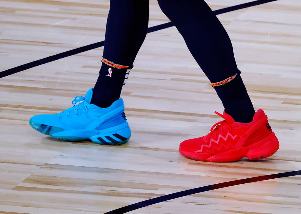 Los jugadores lucen distintas marcas y diseños de calzado en este regreso de la NBA dentro de la burbuja en Orlando.