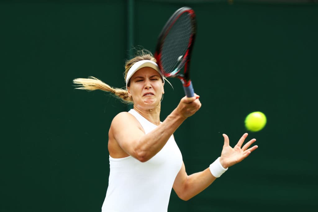 La forma física de la canadiense está lejos de las expectativas para estar en lo más alto de la competencia.