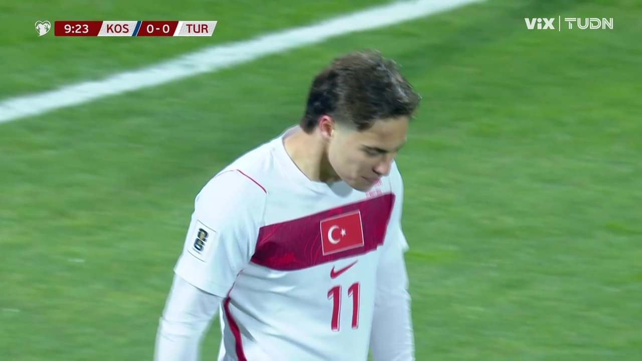 ¡Yildiz estuvo a centímetros del gol!