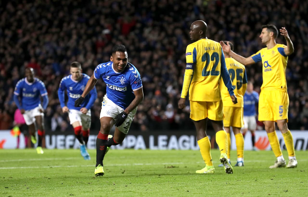 Grupo G: Rangers 2-0 Porto; Feyenord 1-1 Young Boys