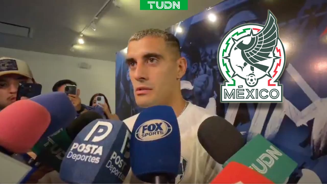 Berterame sobre su llamado al Tri: "Me siento de la mejor manera"