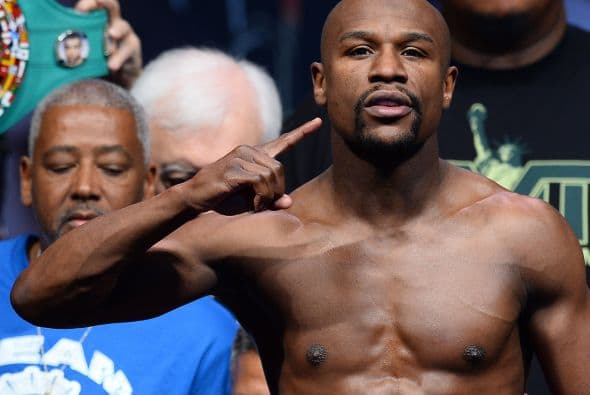 Floyd Mayweather Jr se ubica en la cuarta posición de la lista.