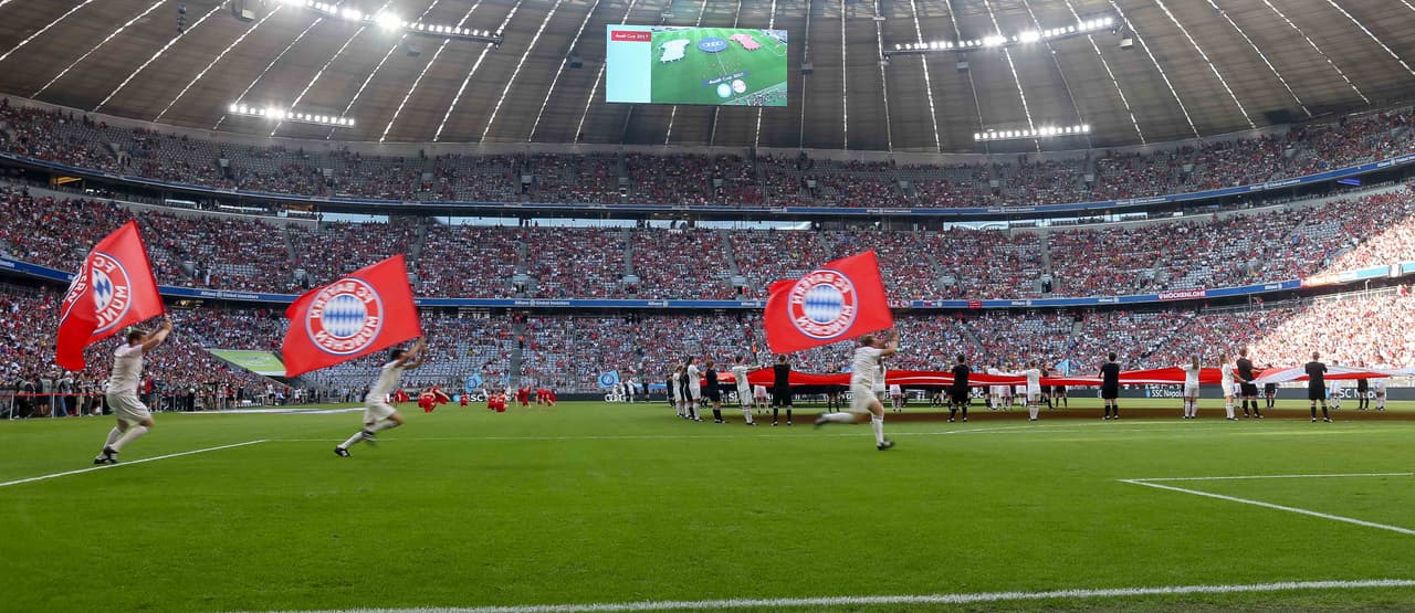 El Allianz Arena en Munich fue otro de los escenarios disponibles para ser local en la Eurocopa, un estadio de los mejores a nivel mundial.