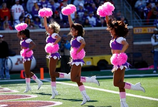 Checa lo mejor de las chicas en rosa de la NFL que apoyaron a la detección temprana del cáncer de mama.