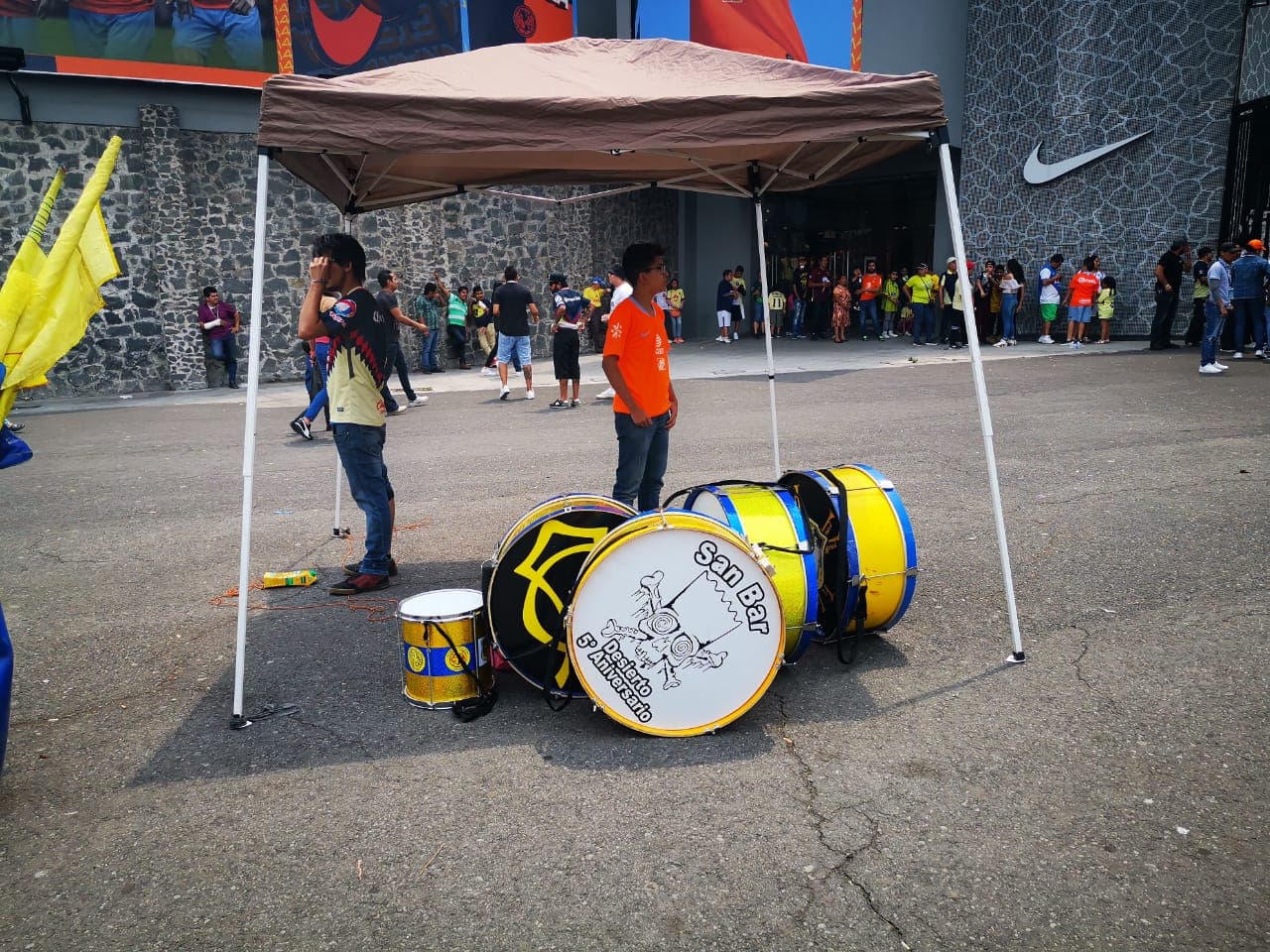En el Estadio Azteca se vive la antesala de la Semifinal de la Liga MX Femenil Clausura 2019 entre América y Tigres.