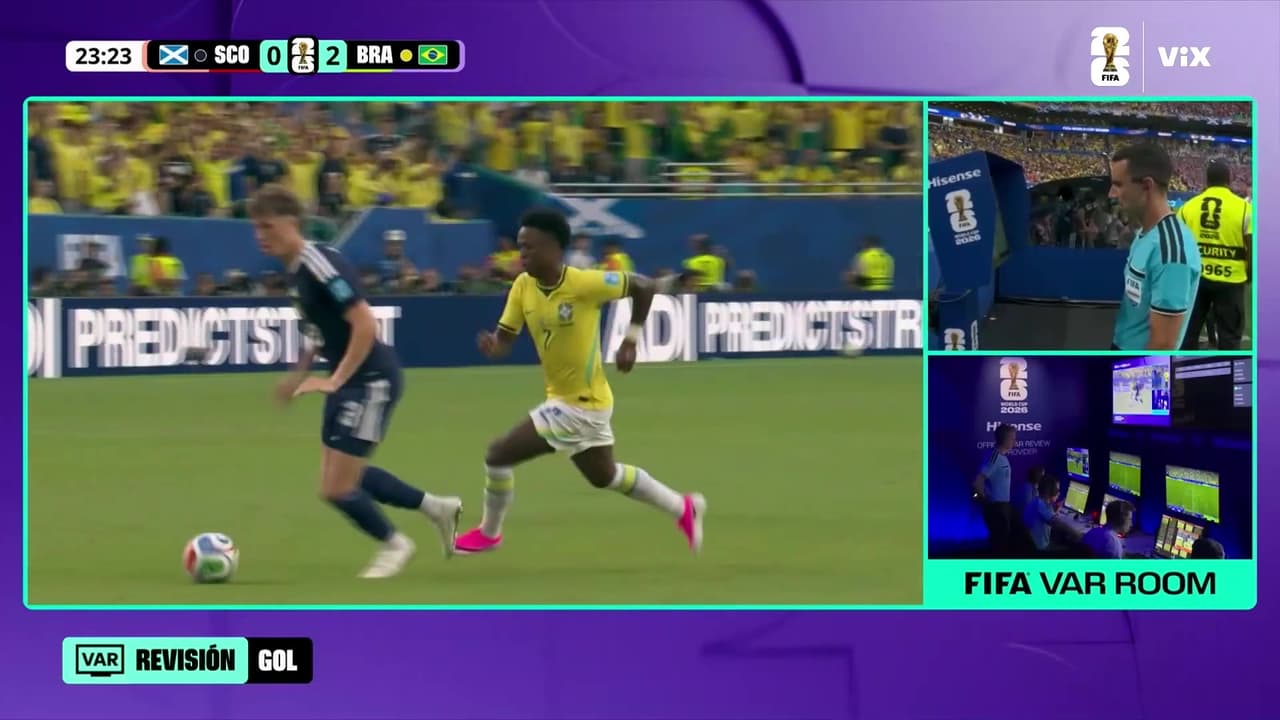 ¡César Arturo Ramos le anula un doblete a Vinicius en el Mundial 2026!