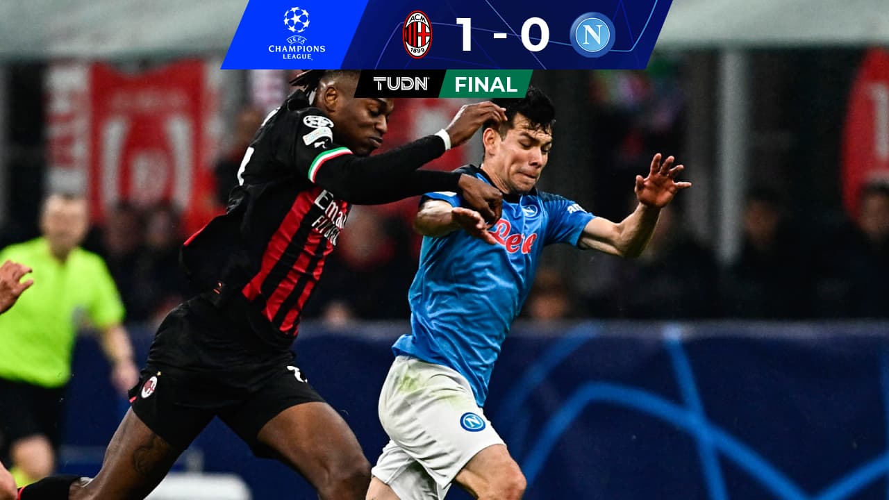 Más patadas que goles... Milan toma ventaja ante el Napoli de Chucky