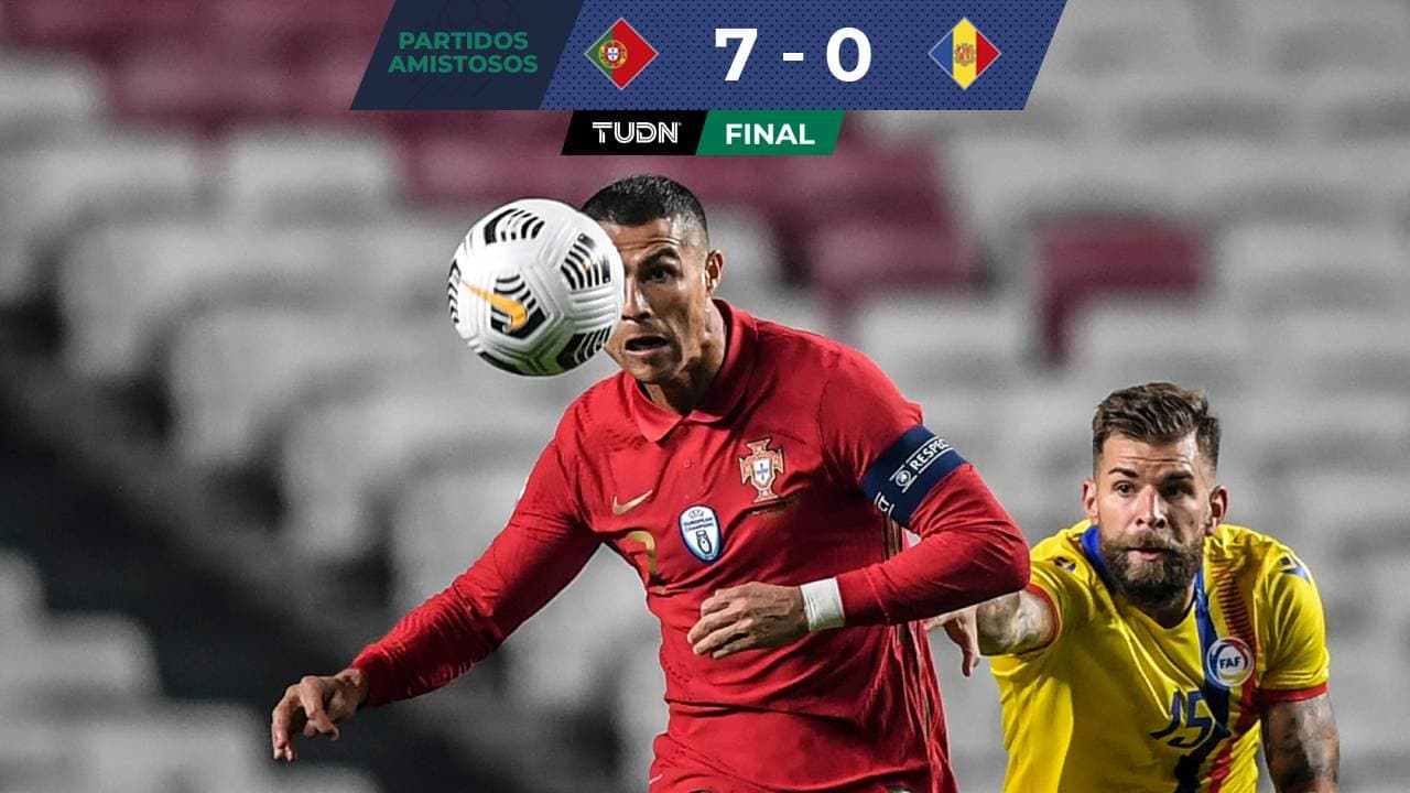 Cristiano reaparece con gol en humillante triunfo de Portugal