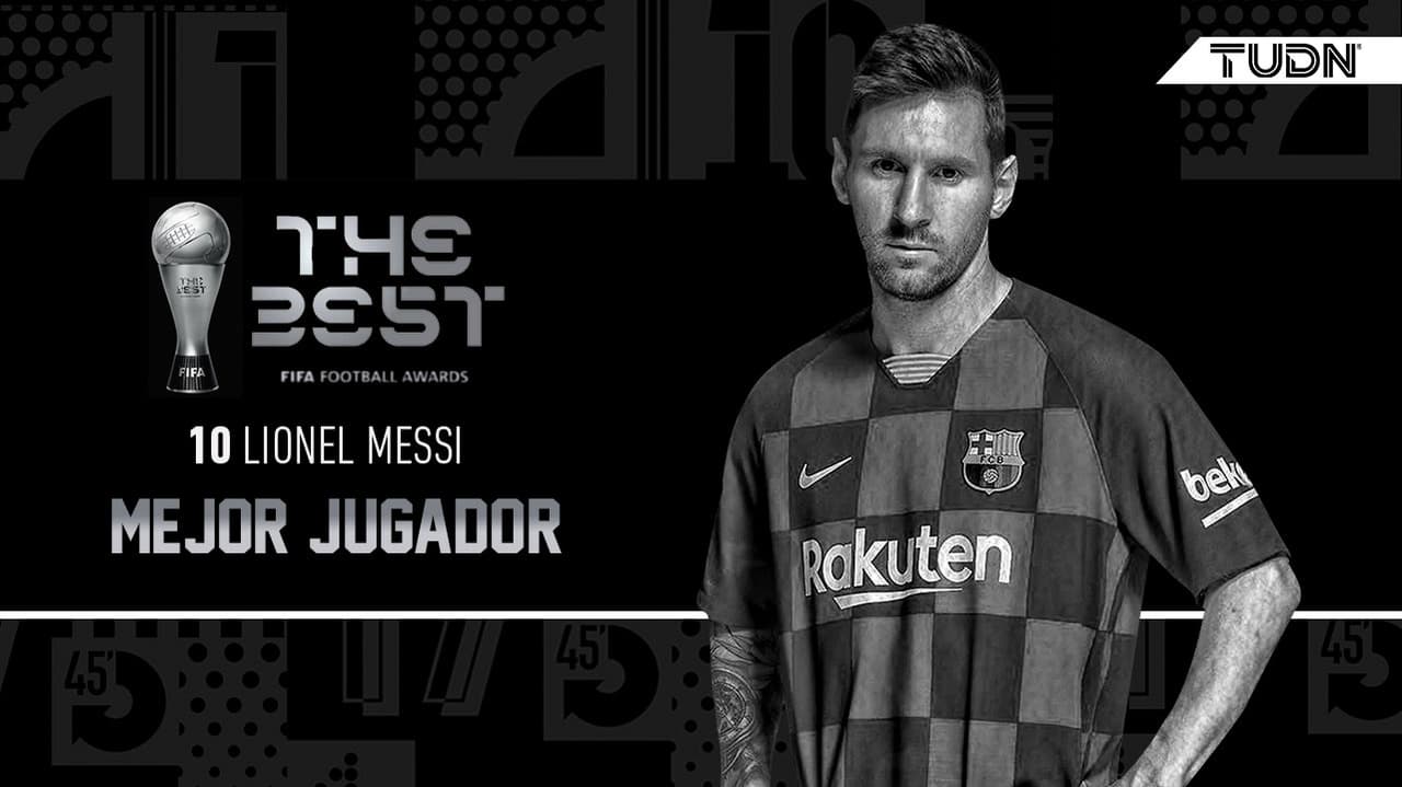 Lionel Messi gana su primer The Best en su carrera