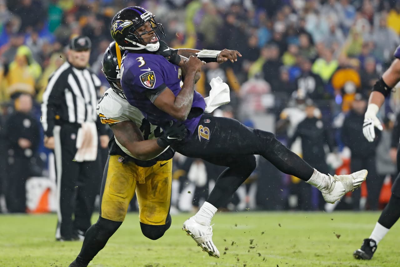 Baltimore Ravens
<b>28-10</b> Pittsburgh Steelers