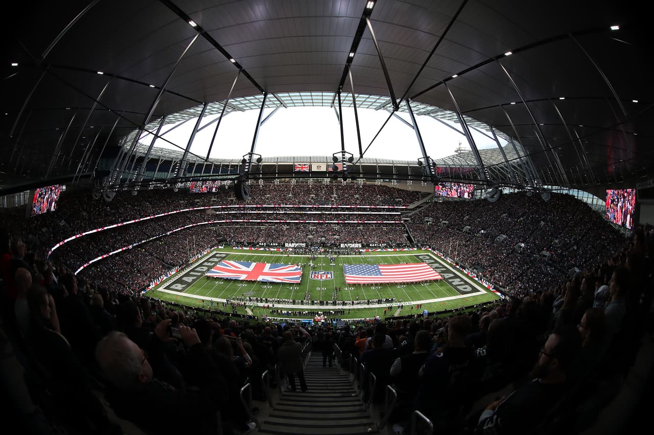Los Raiders vencieron 24-21 a los Chicago Bears, en el estadio del Tottenham en Londres, y se ponen 3-2 en la temporada.
