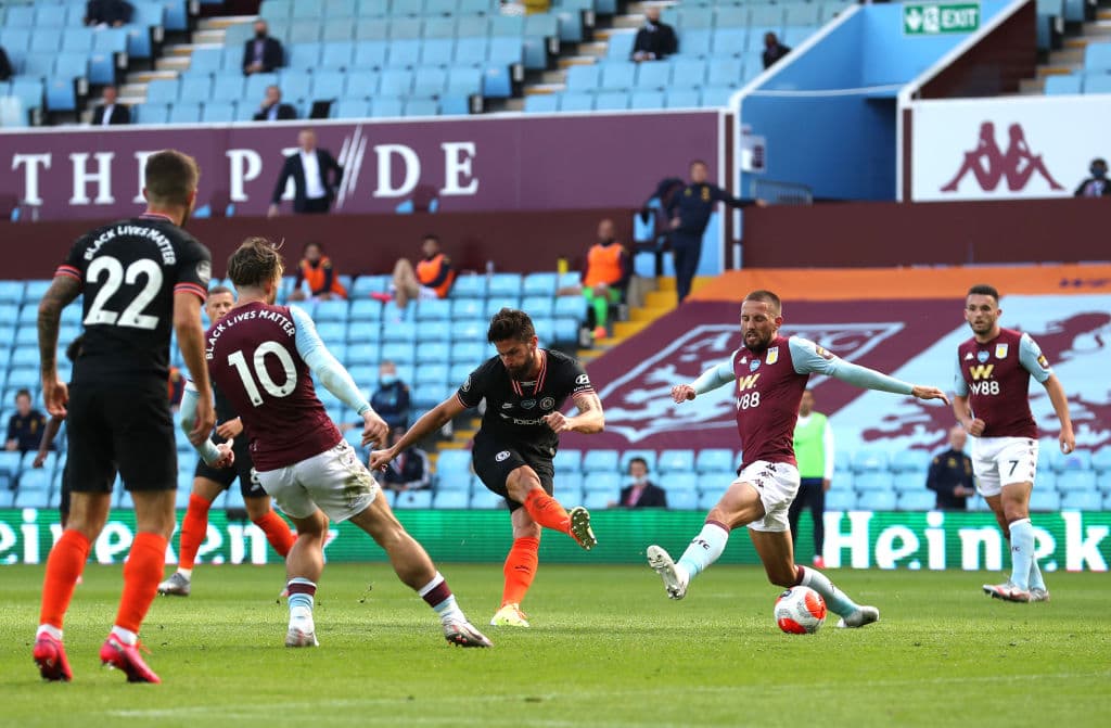 Dos minutos más tarde vino Olivier Giroud con un golazo para sentenciar la remontada, ¿y al Aston Villa?