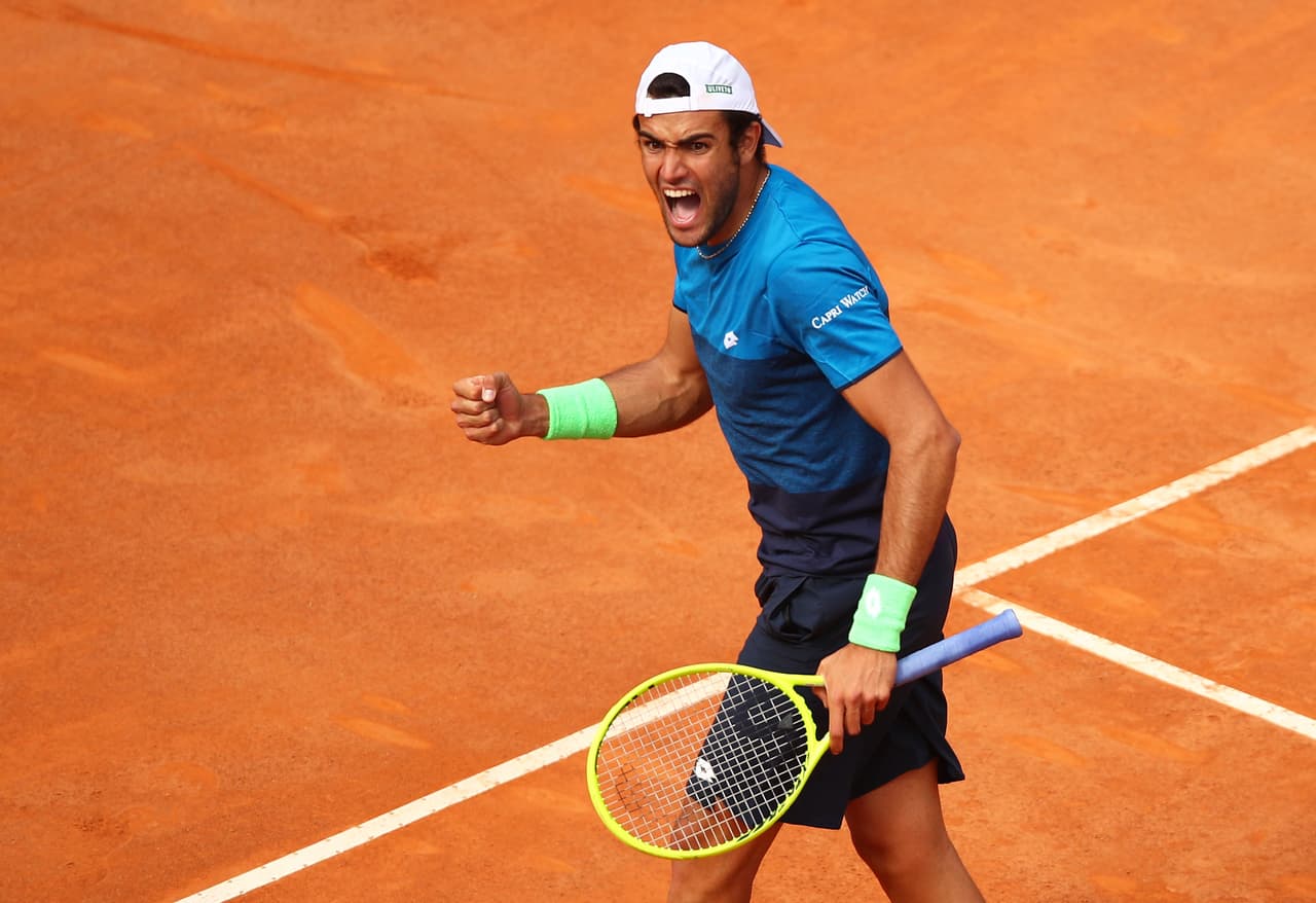 El campeón en 2017 y número 5 del mundo se estrelló ante el italiano Matteo Berrettini en su estreno al caer por 7-5 y 7-5 en una hora y 48 minutos.