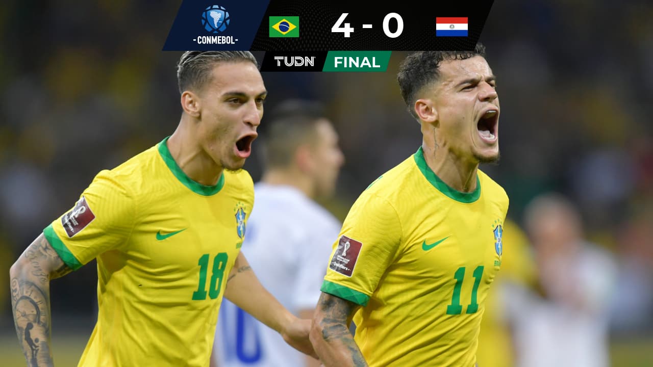 Brasil mantiene invicto y deja sin opciones a Paraguay
