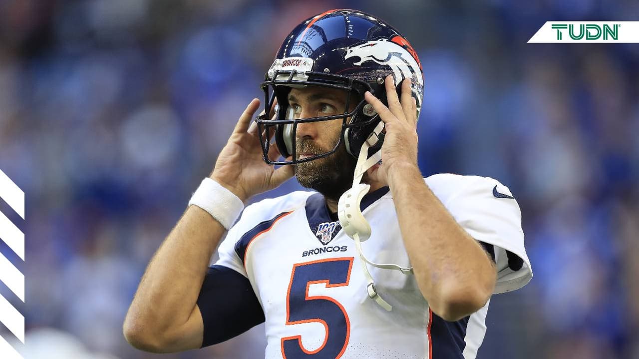 Joe Flacco no podrá jugar al menos seis semanas