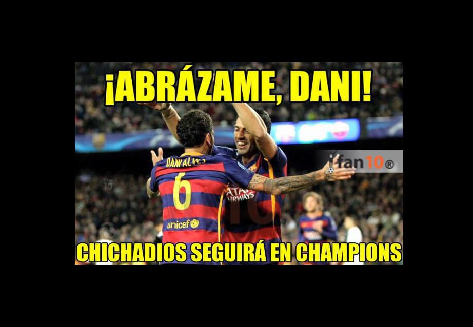 Los memes no podian faltar tras la goleada del Barcelona sobre la Roma y la participación de 'Chicharito' Hernández con el Bayer Leverkusen