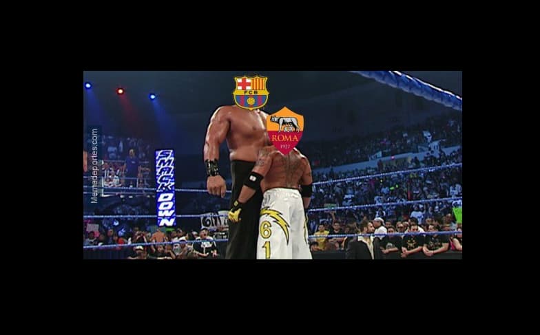 Los memes no podian faltar tras la goleada del Barcelona sobre la Roma y la participación de 'Chicharito' Hernández con el Bayer Leverkusen