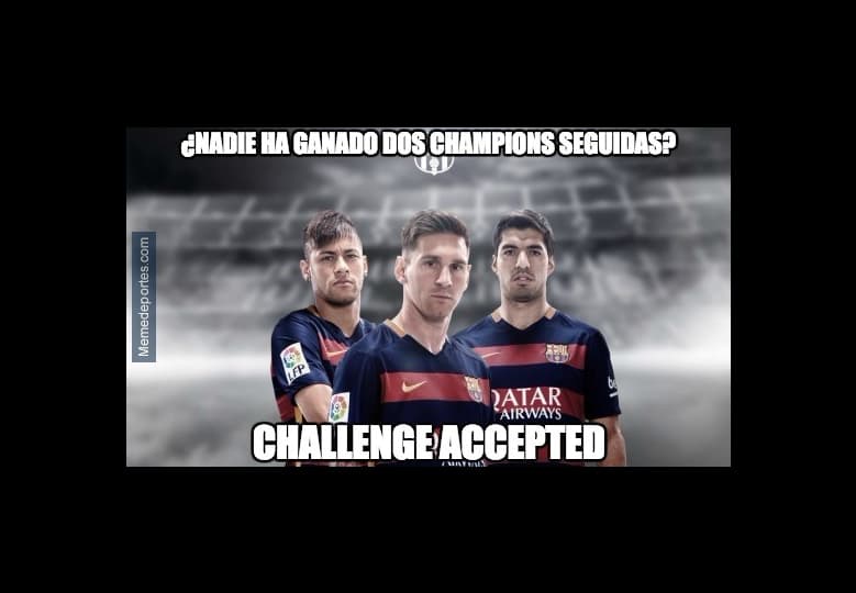 Los memes no podian faltar tras la goleada del Barcelona sobre la Roma y la participación de 'Chicharito' Hernández con el Bayer Leverkusen