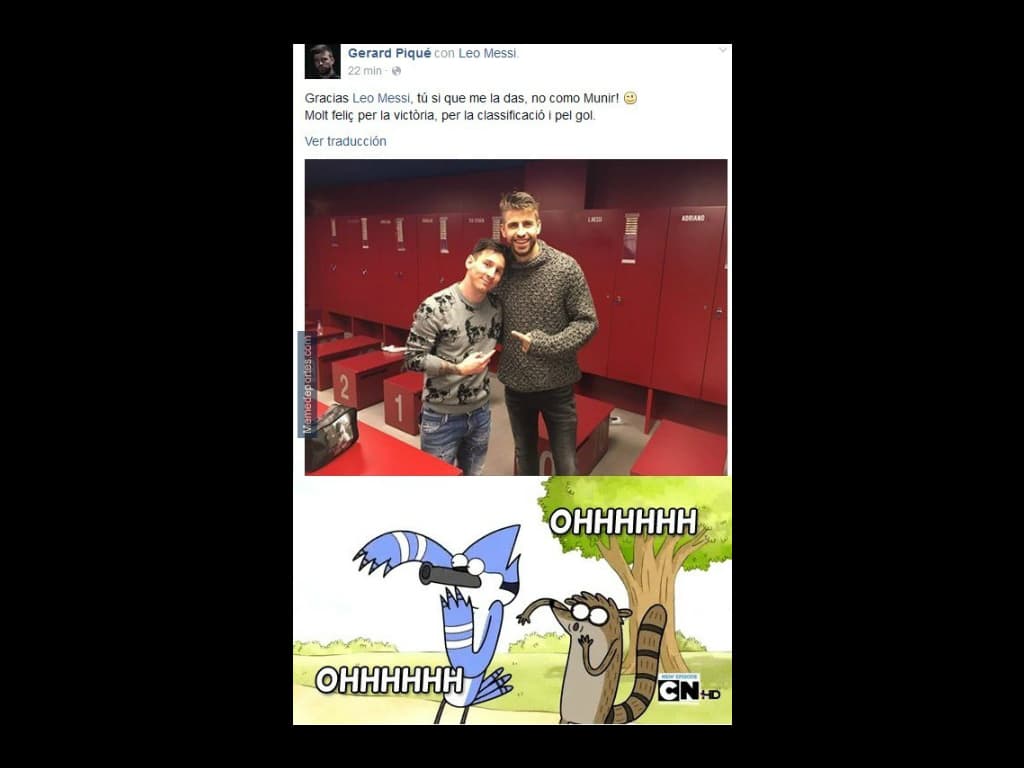 Los memes no podian faltar tras la goleada del Barcelona sobre la Roma y la participación de 'Chicharito' Hernández con el Bayer Leverkusen