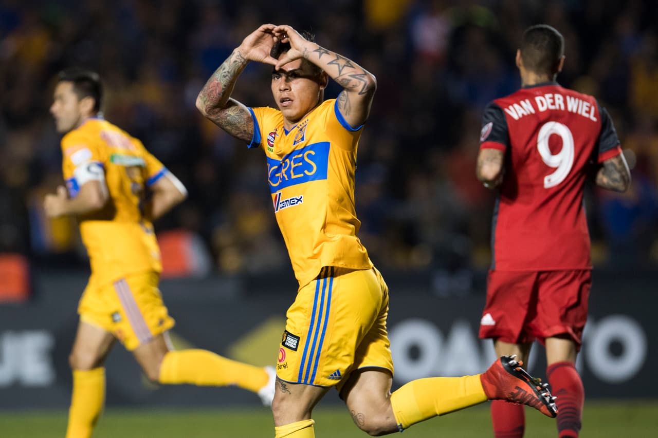 <b>Tigres - Eduardo Vargas </b>(Chile)