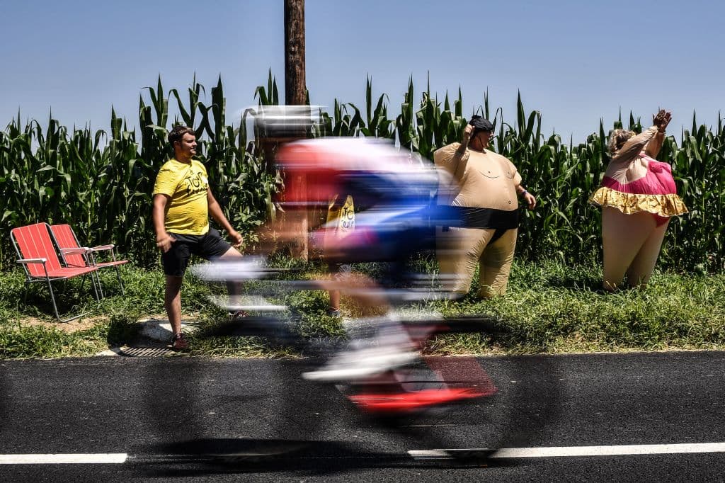 Eso no opacó una fiesta en la que los fanáticos recurrieron a los disfraces para darle color.