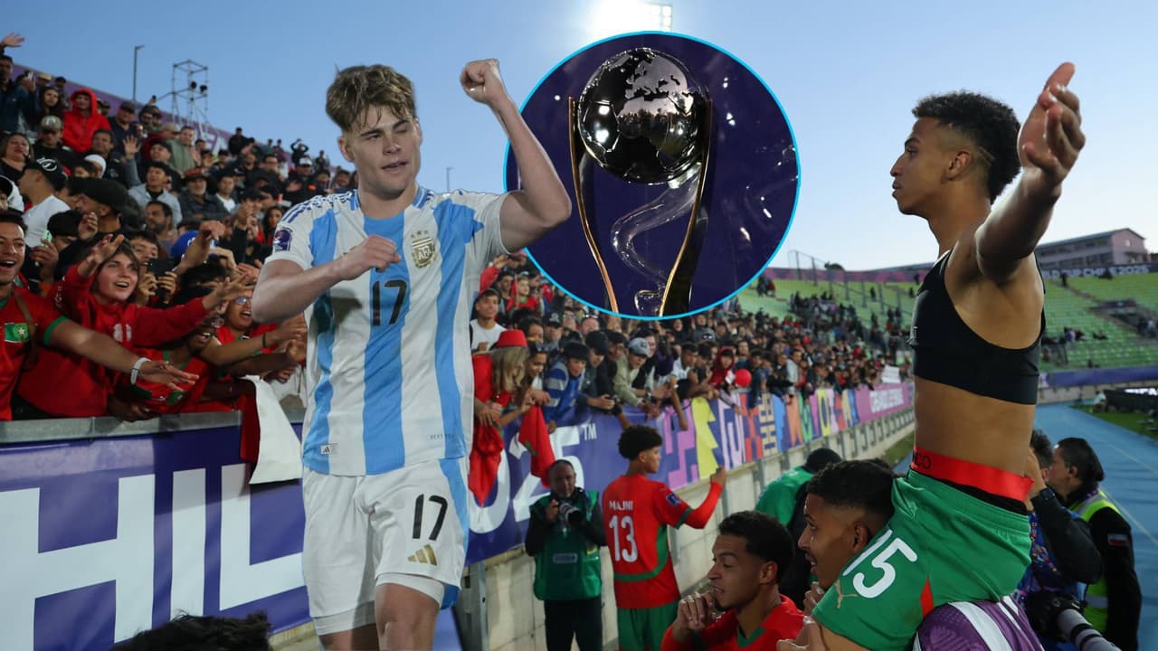 ¡Inédita! Argentina vs. Marruecos, Final del Mundial Sub-20