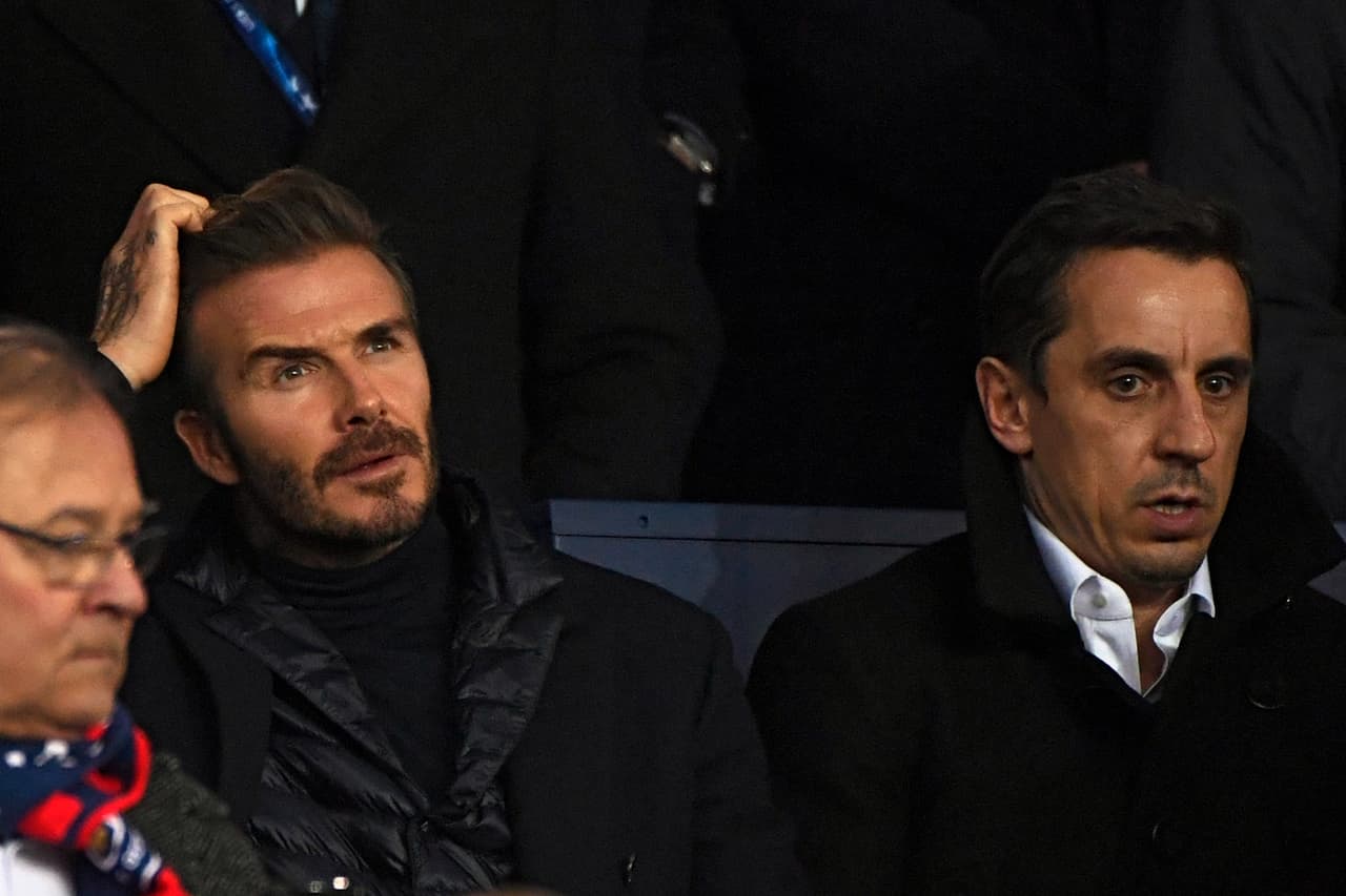 Beckham, de pasado con ambos clubes, se vio en la encrucijada por a cuál apoyaría en esta ocasión.