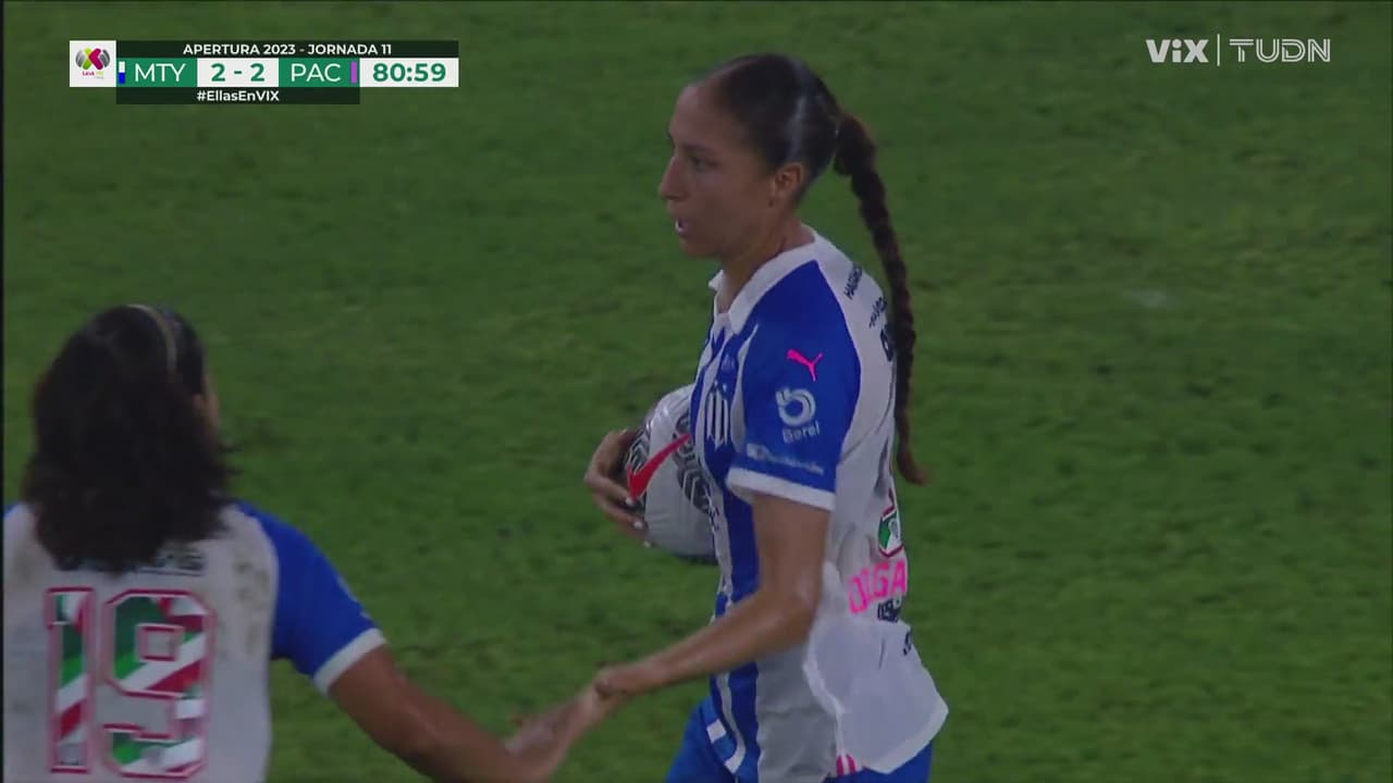 ¡Se les fue el triunfo! Delgadillo empareja el marcador 2-2 para Rayadas