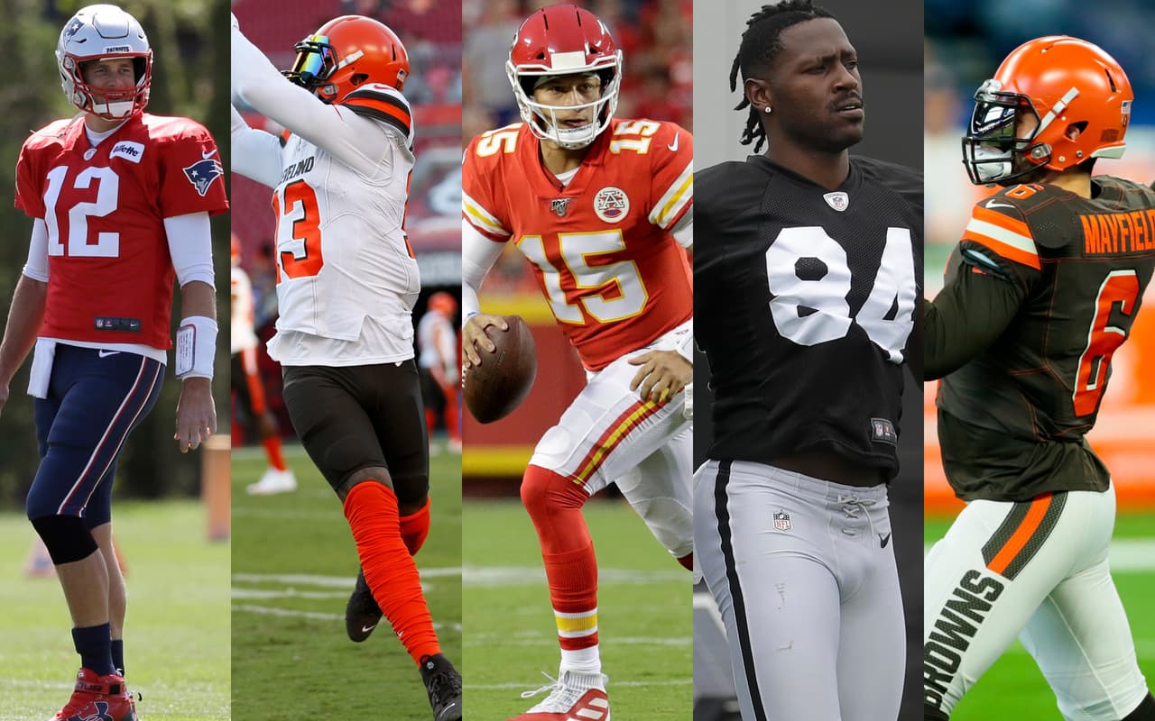 La AFC está plagada de talentosos jugadores como Mahomes, Brown, Beckham, Brady o Mayfield que serán un espectáculo.