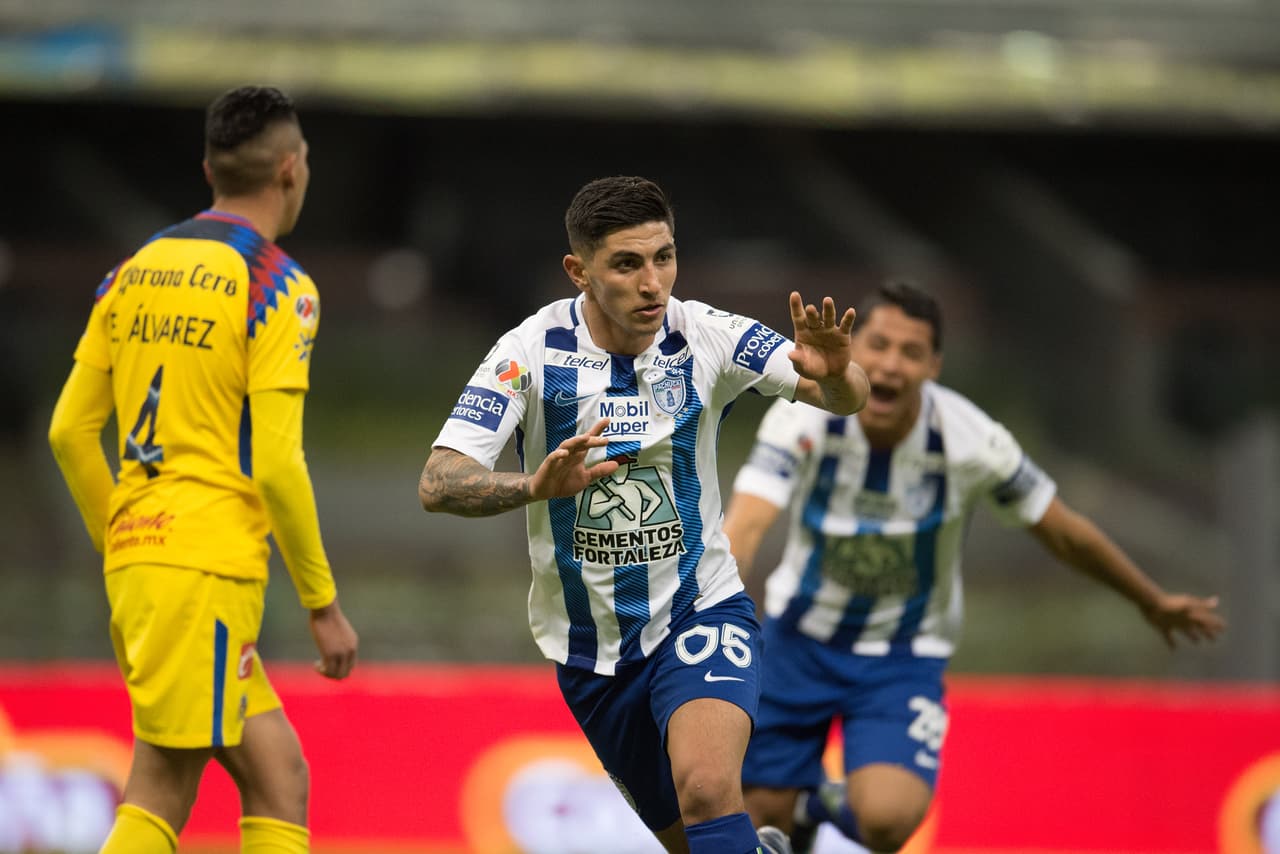 Pachuca le amarga la tarde al América con un empate en los últimos minutos