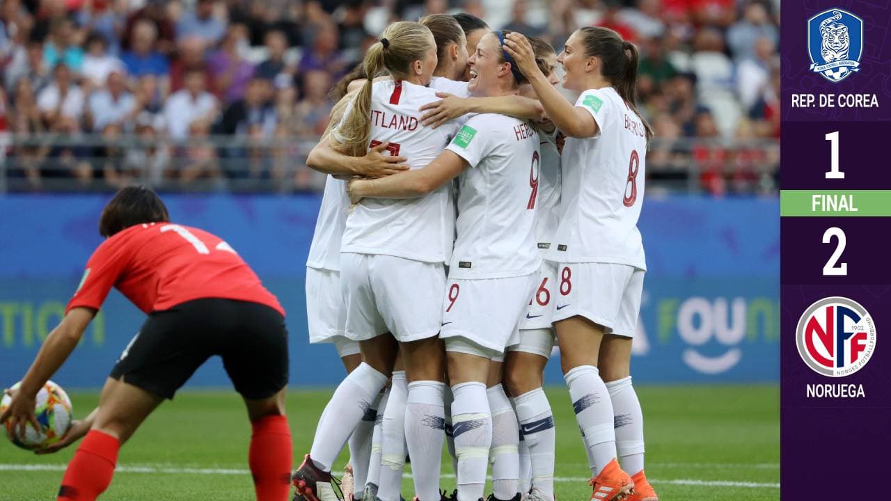 Con dos penales, Noruega avanza a Octavos en el Mundial Femenil