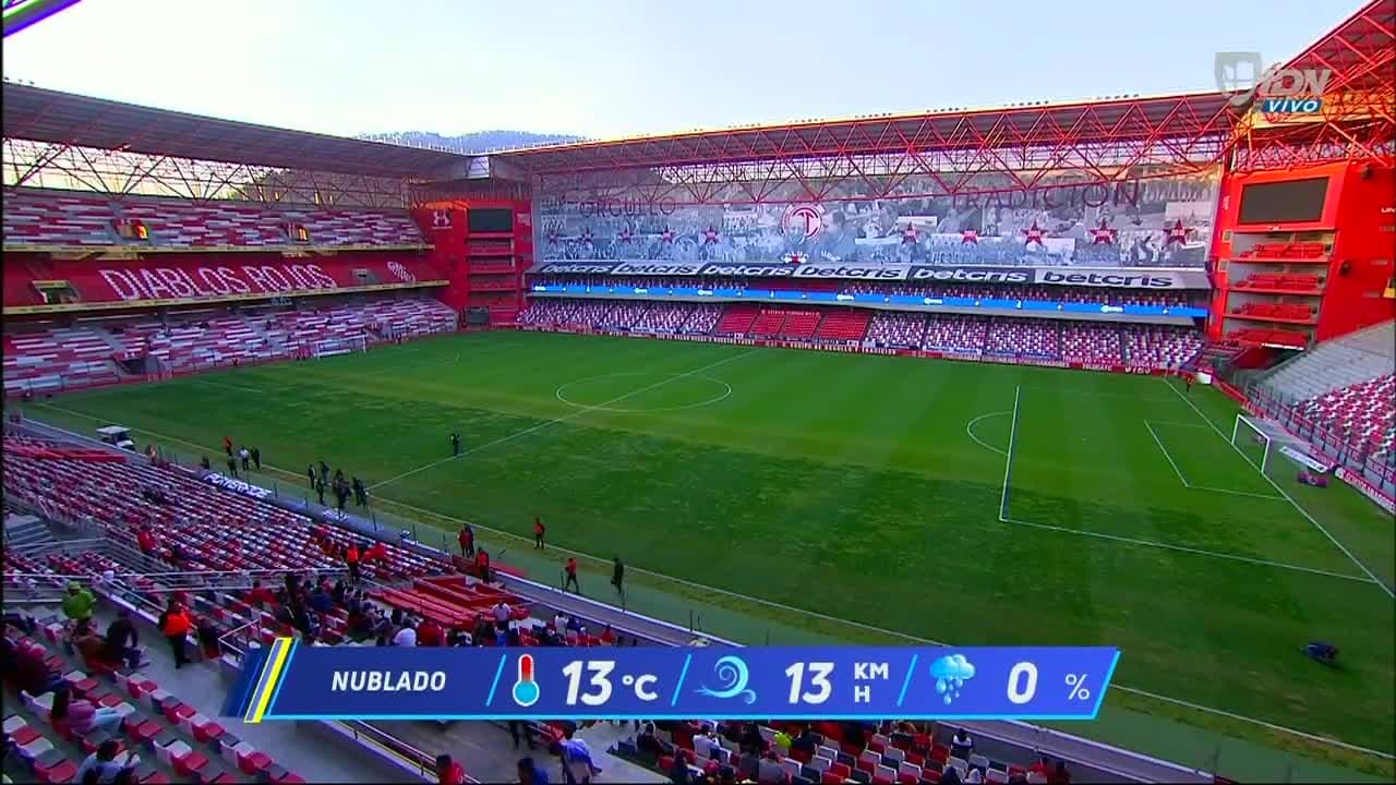 Toluca y Lobos BUAP dividen puntos