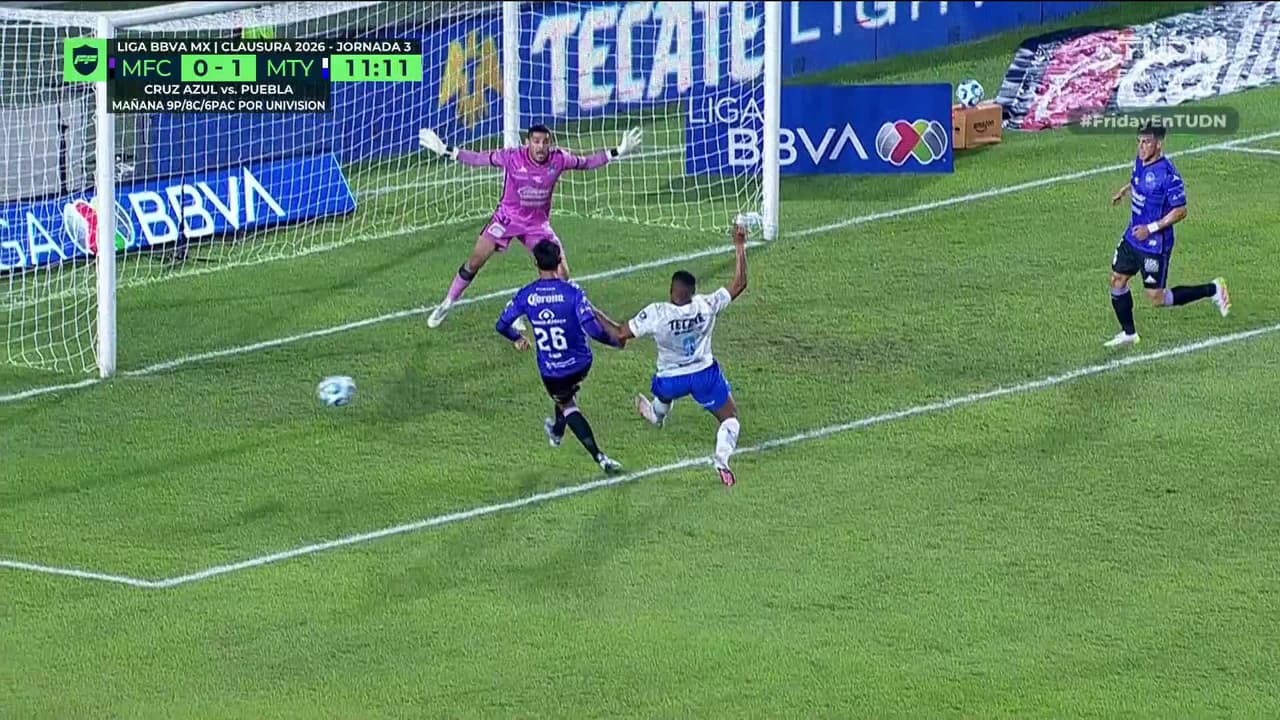 ¡TIRO ATAJADO! disparo por Jorge Rodríguez.