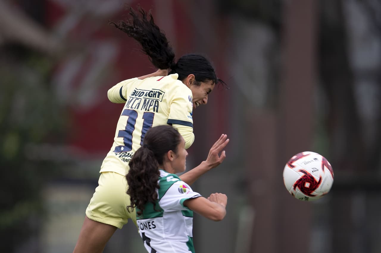 ¡Partidazo en Coapa! Duelo de poder a poder entre el América y las Guerreras del Santos Femenil que nos deleitó con una feria de goles.