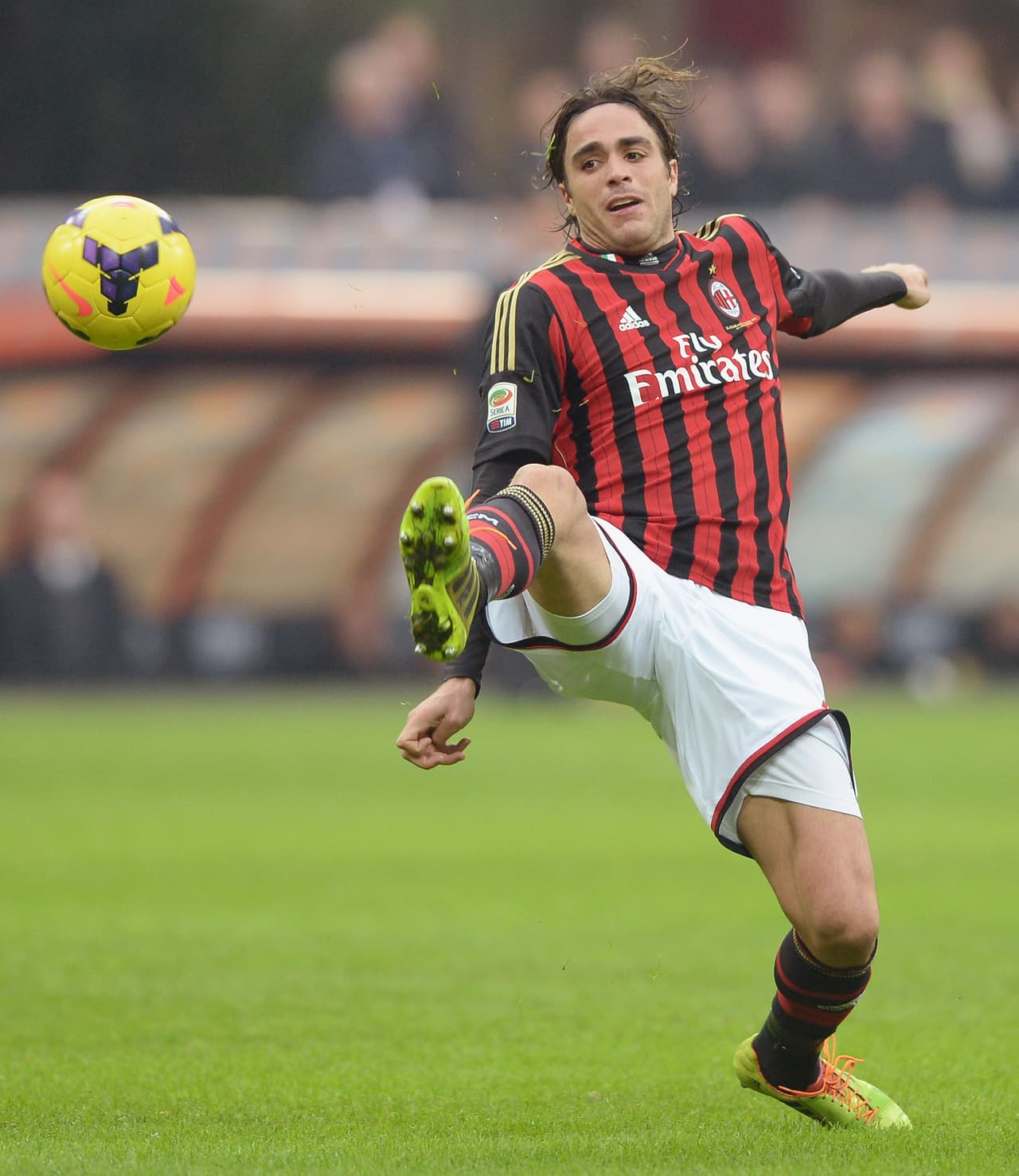 Para el primer semestre de la temporada 2013/2014 quien se puso la playera con el '9' fue Alessandro Matri, quien llegaba de la Juventus.