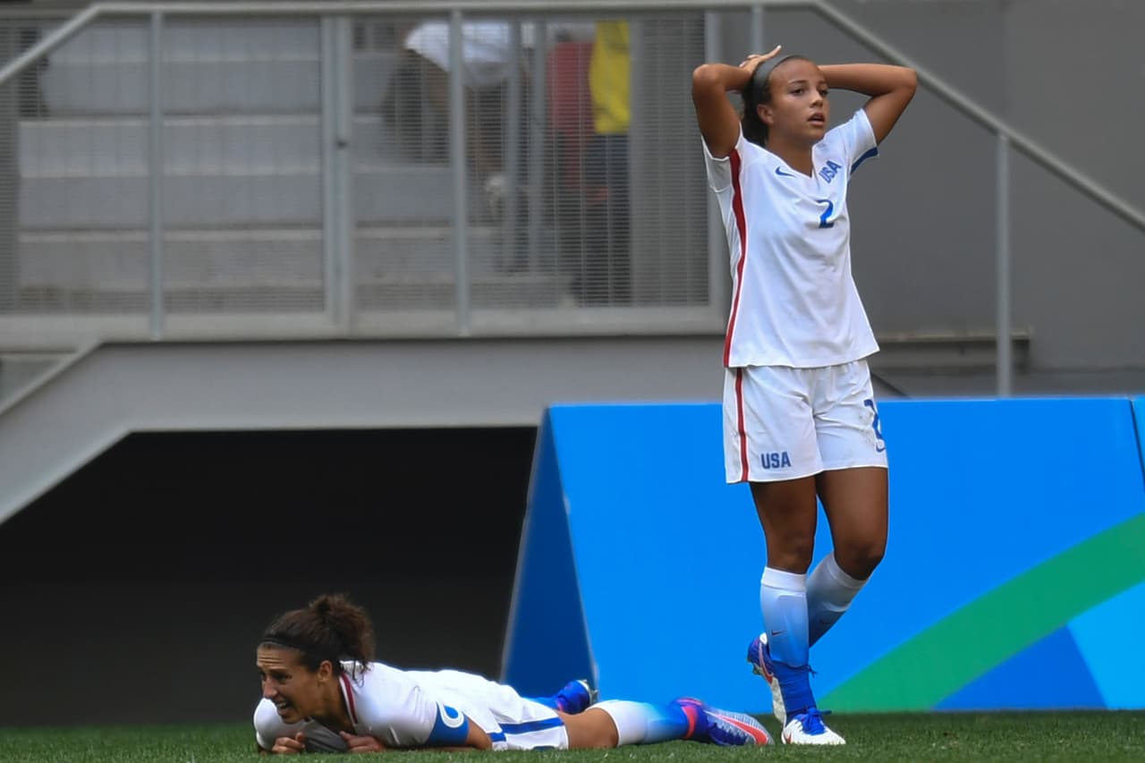 Estados Unidos quedó eliminado del fútbol femenil al caer en penales ante Suecia