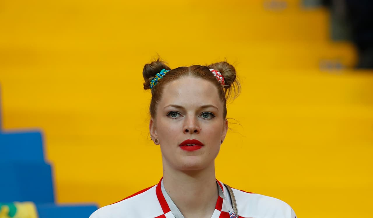 A Switzerland's fan looks on as he waits for the start of the group E match between Brazil and Switzerland at the 2018 soccer World Cup in the Rostov Arena in Rostov-on-Don, Russia, Sunday, June 17, 2018. (AP Photo/Darko Vojinovic)