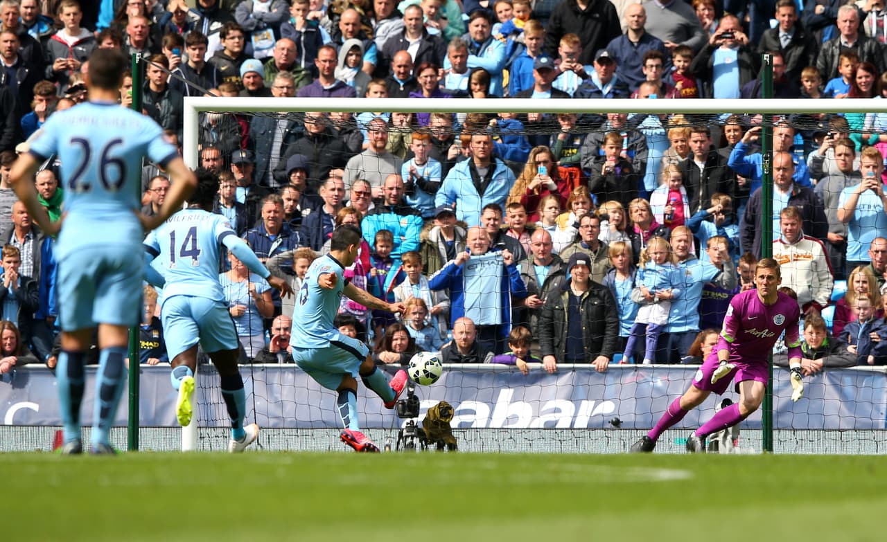 Sergio Agüero arribó al Manchester City en 2011 y en 2012 le dio el título de la Premier con sus goles. De momento lleva 123 y contando.