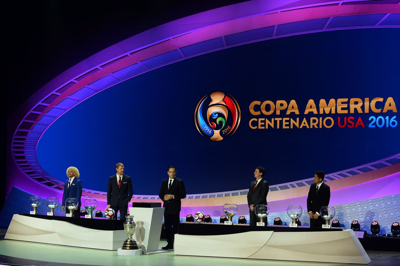USA en Grupo de la Muerte, México con suerte en sorteo de Copa América Centenario
