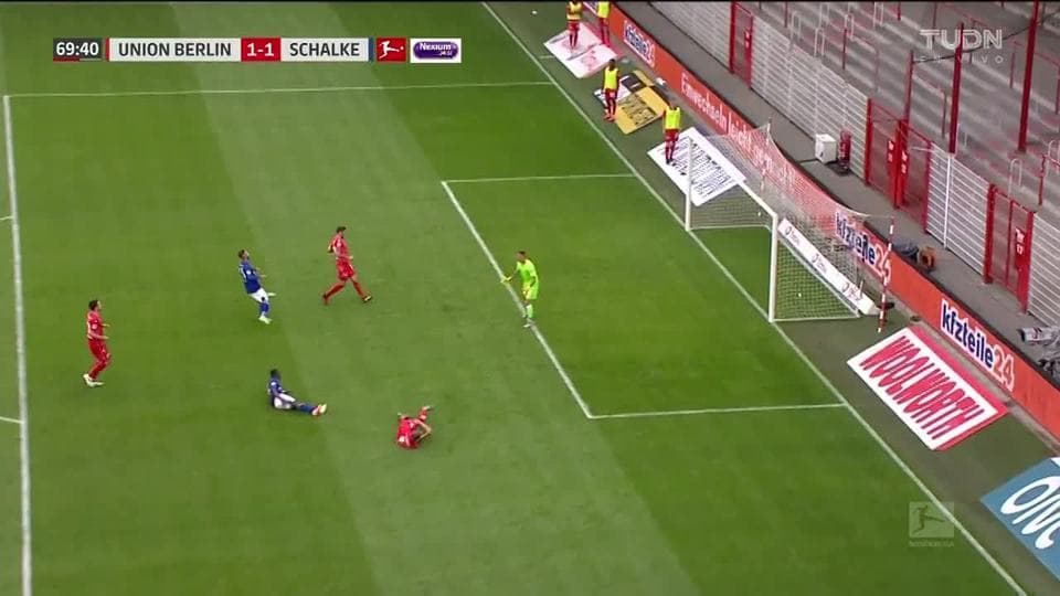 Tiro desviado de Rabbi Matondo