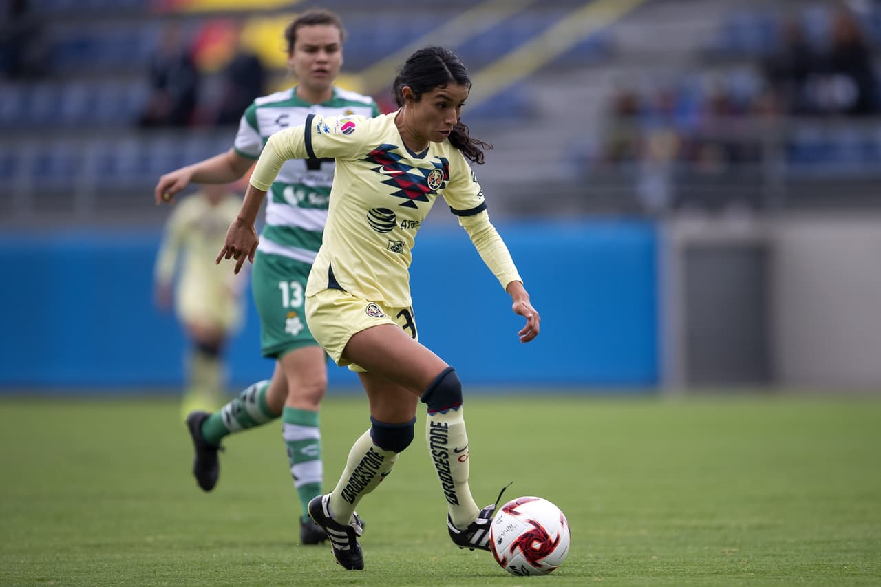 ¡Partidazo en Coapa! Duelo de poder a poder entre el América y las Guerreras del Santos Femenil que nos deleitó con una feria de goles.