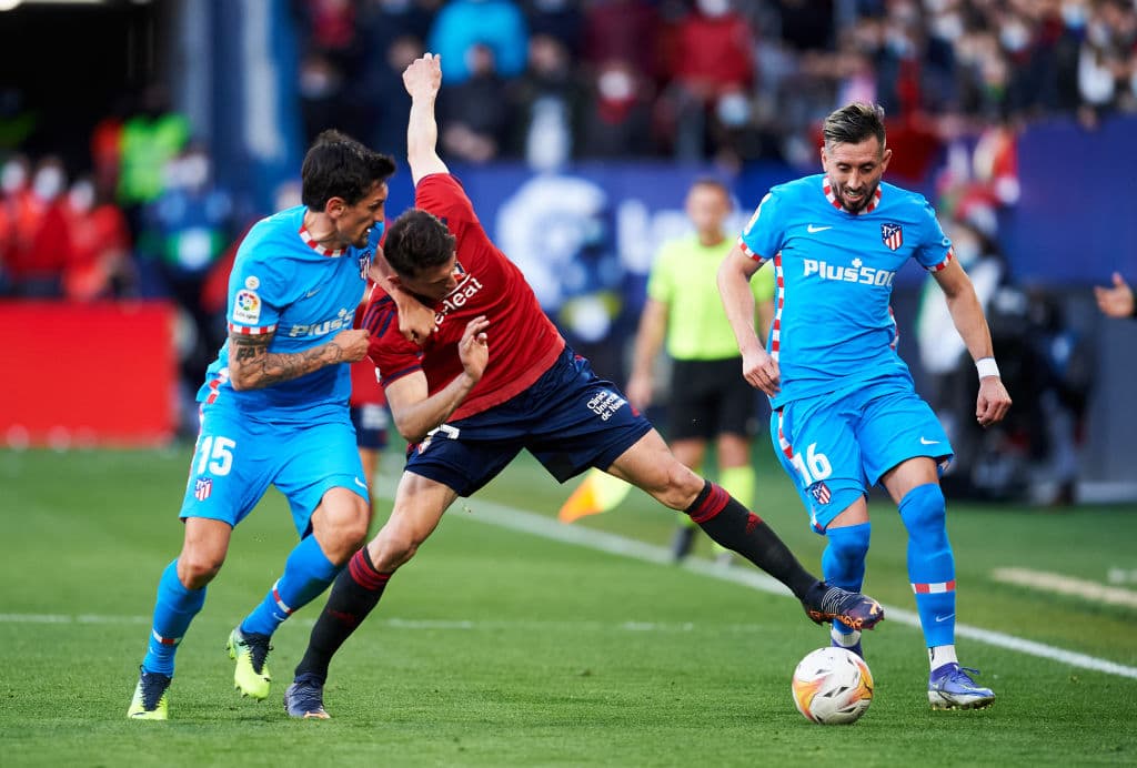 Atlético de Madrid vulve a mostrar lo temible que es su plantilla y vencen al Osasuna 0-3 en el arranque de la jornada 25 del futbol español.