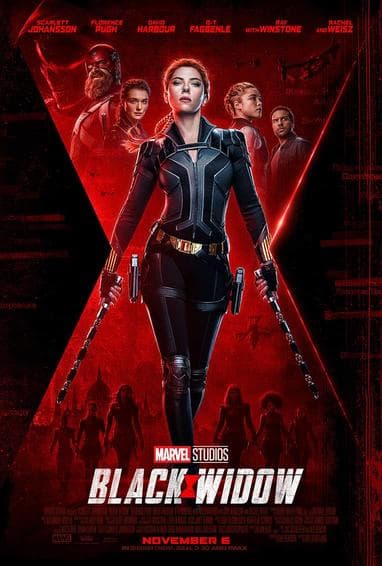 Cuenta la historia de Black Widow, interpretada por Scarlett Johanson. Esta película tenía programada su estreno en el 2020 y, por cuestiones de COVID-19, su estreno será este año.