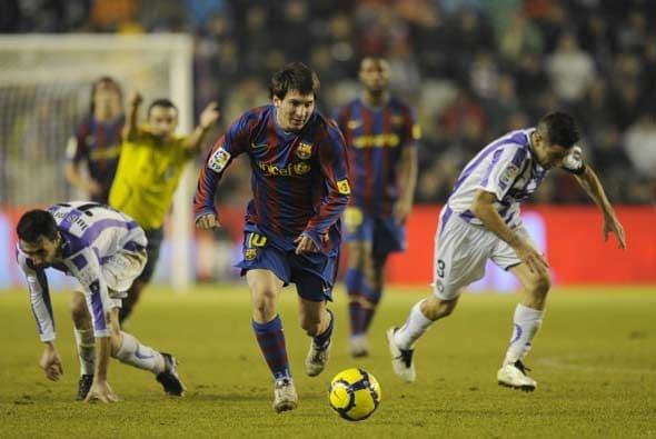 El Barça fue muy superior al Valladolid durante los 90 minutos.